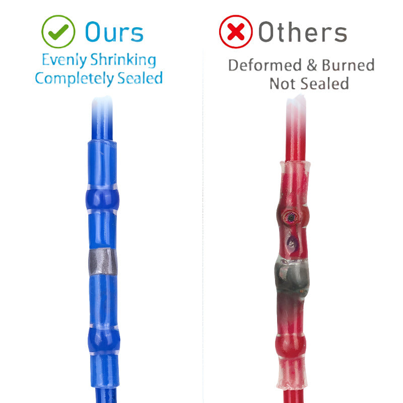 Solderin Heat Shrink Wire Connectors Blue 16 - 14 AWG, 1.5mm - 2.5mm